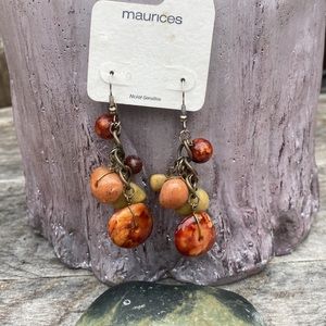 Maurices nickel sensitive multi-bead earrings